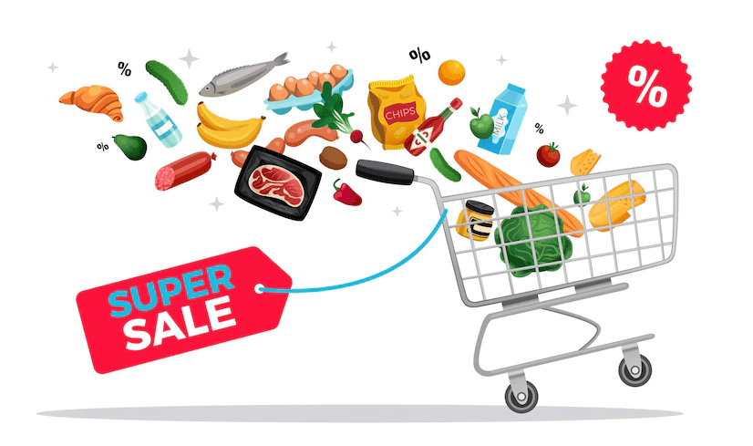 پرفروش ترین محصولات سوپرمارکت - استفاده از کدهای تخفیف