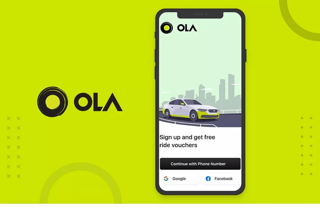 تاکسی اینترنتی اولا (Ola Cabs)
