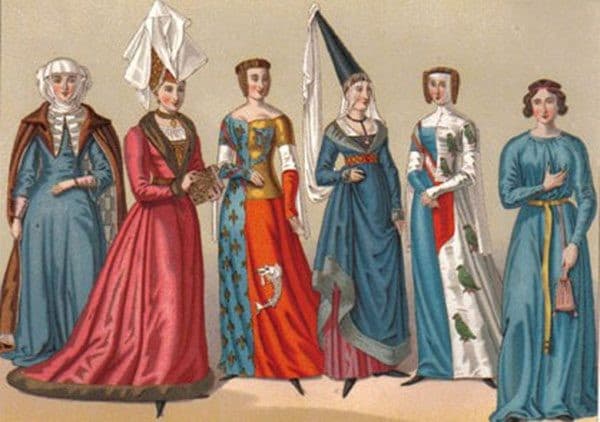 مد و لباس ایتالیا در قرون وسطی