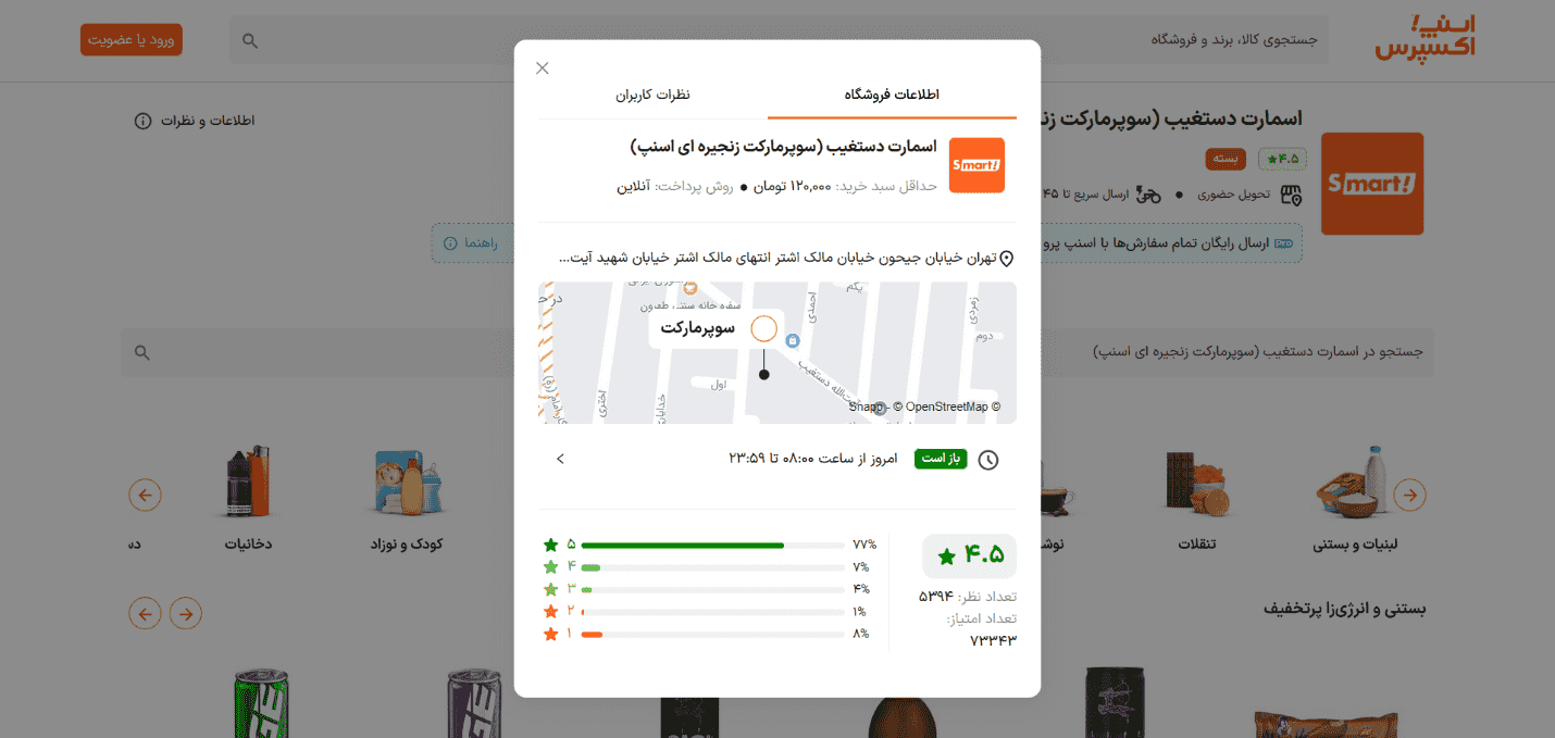 سوپرمارکت دستغیب