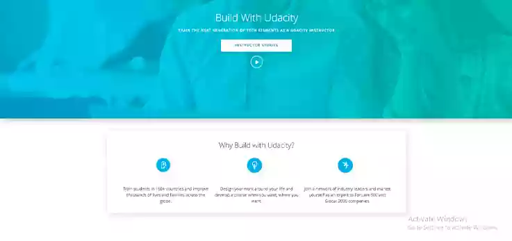 عضویت به‌ عنوان مدرس در سایت Udacity