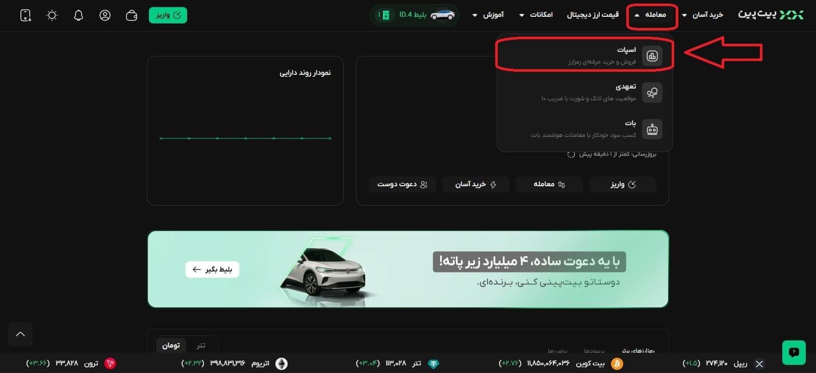 ورود به بازار پکس گلد