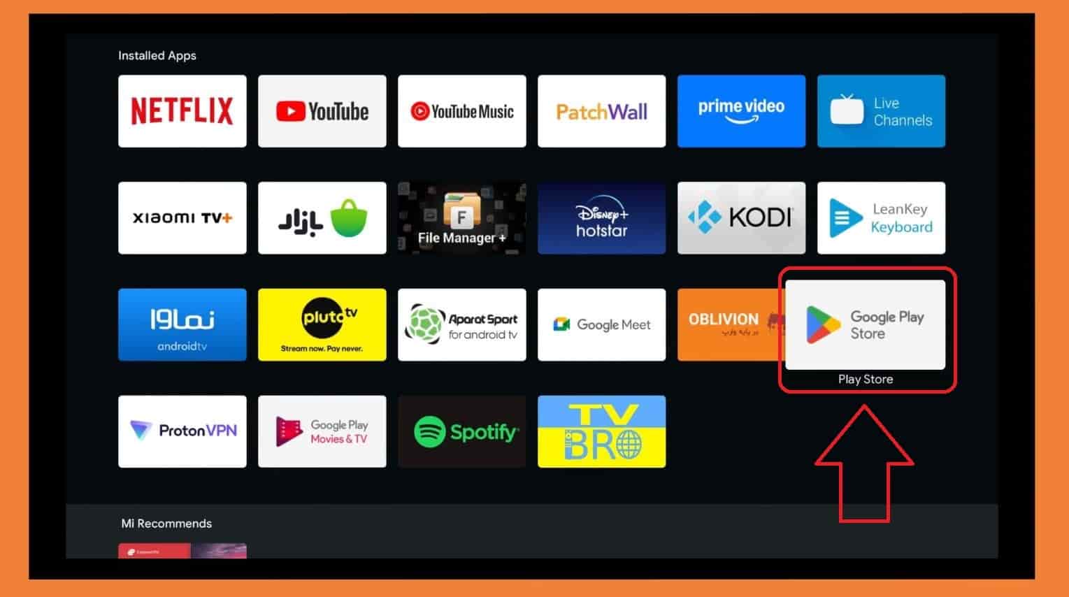 نصب فیلیمو روی تلویزیونهای اندروید (Android TV)